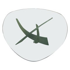 Wunderschöner abstrakter Couchtisch aus Eisen im Silas Seandel-Stil, Mid-Century Modern