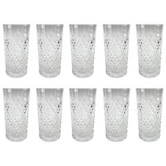 Waterford Crystal Highball Glasses, Set of 10