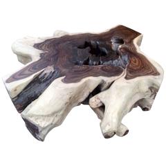 Unique Rosewood Coffee Table Base 1