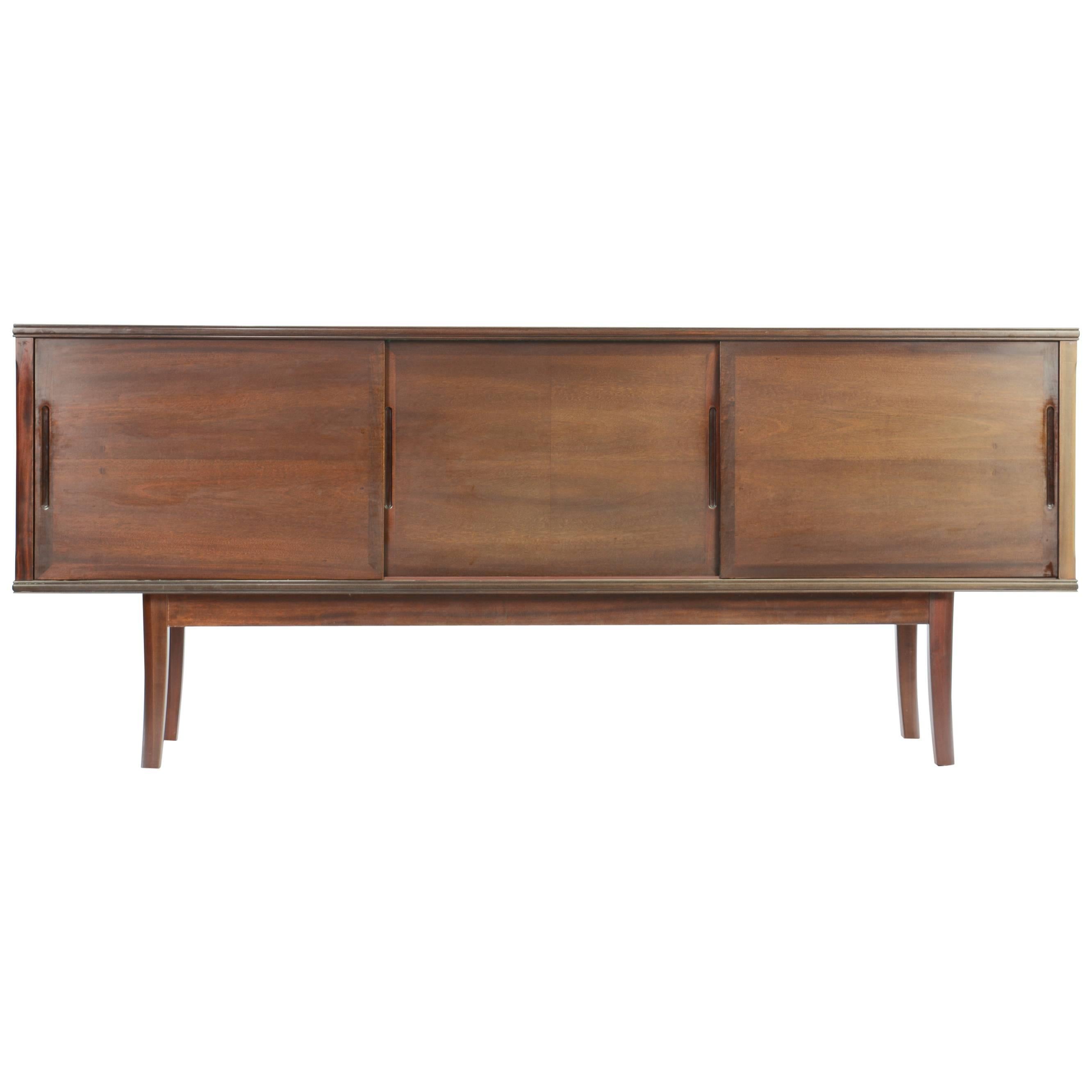 Grand Ole Wanscher Solid Mahogany Sideboard