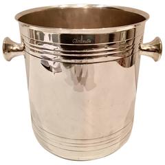 Christofle Silver French Art Deco Style Champagne Bucket