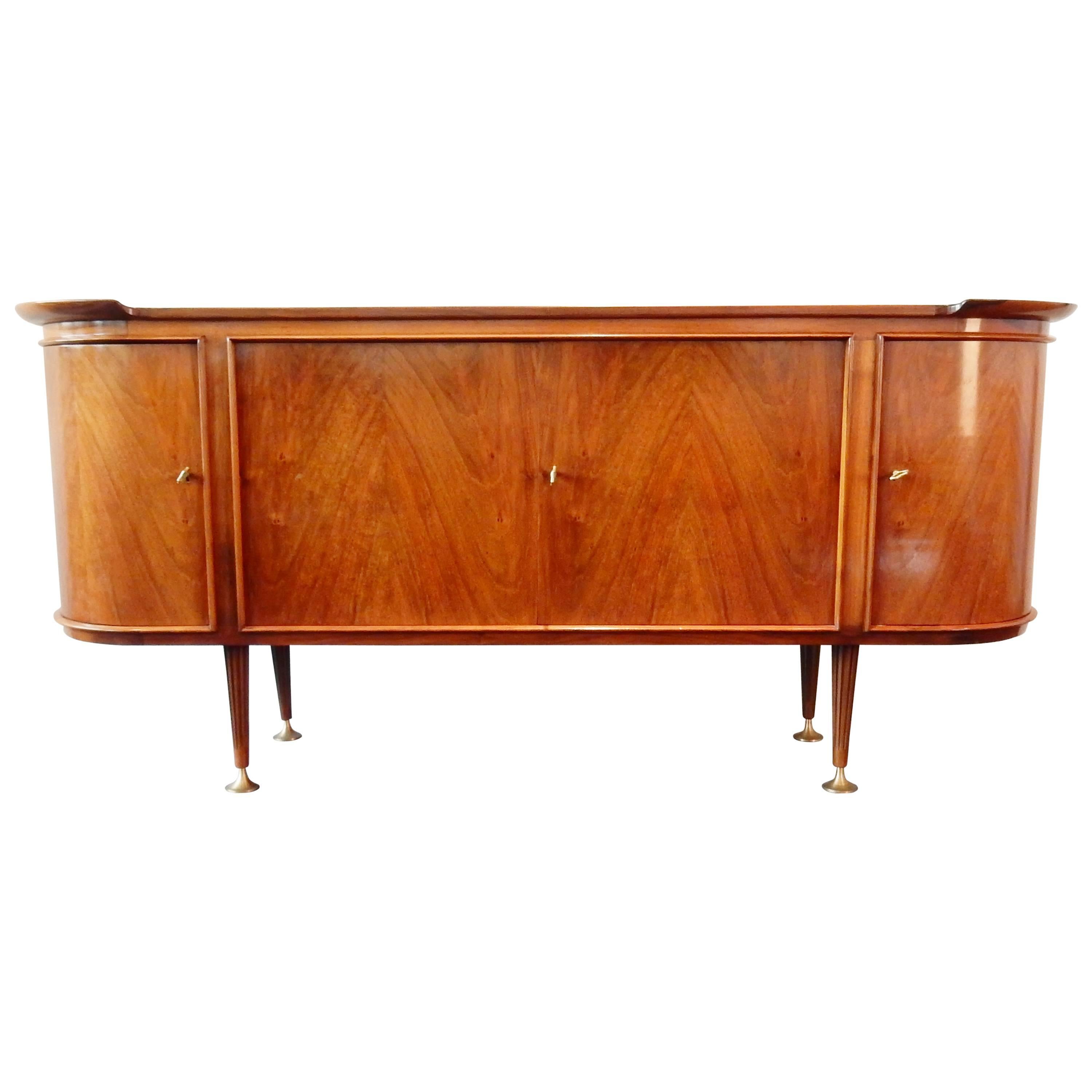 Sideboard in Mahogany by A.A. Patijn for Zijlstra Joure, Netherlands, 1950s