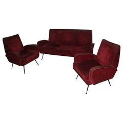 Living Room Sets Italian Mid-Century Design 1