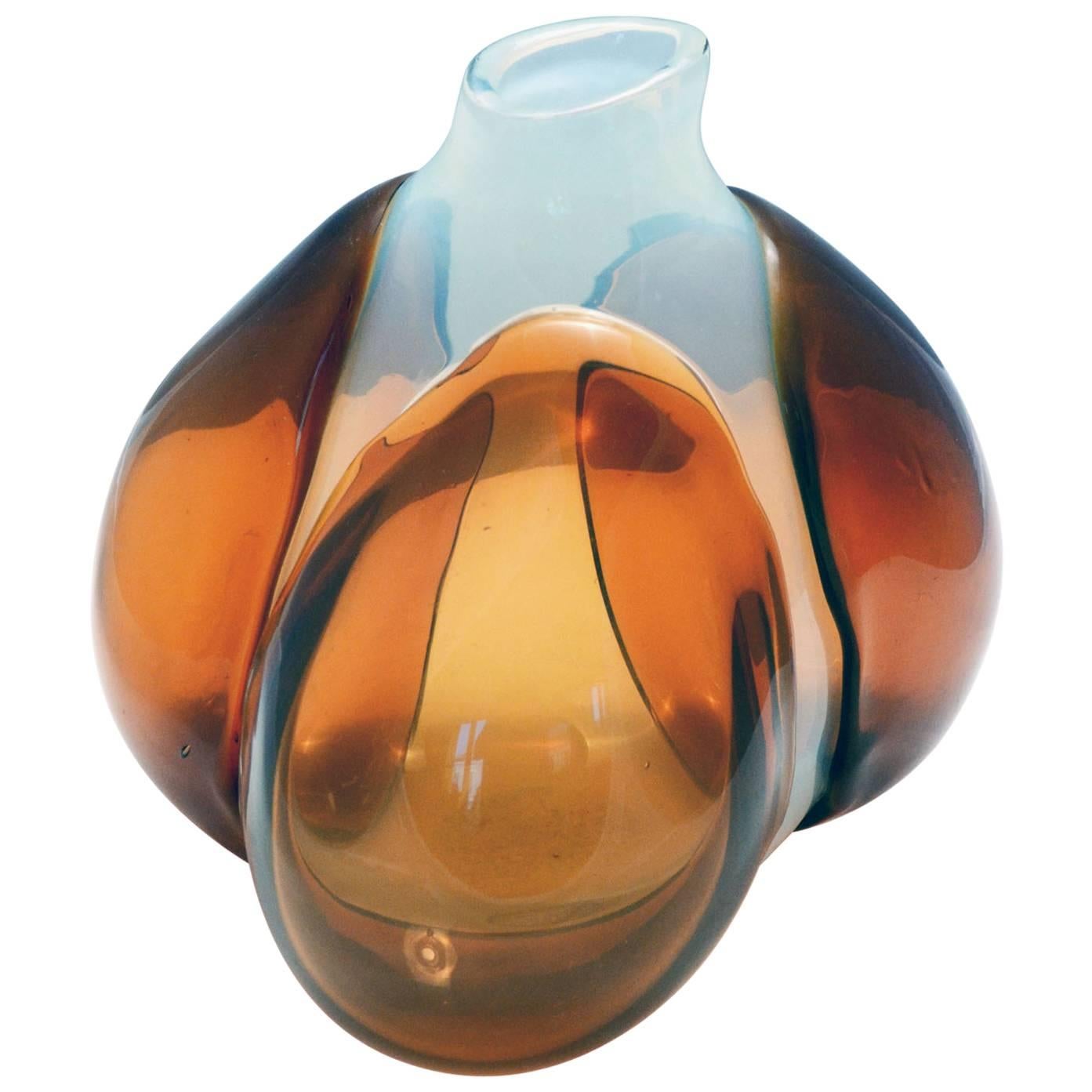 Claire Falkenstein for Salviati, 1970s Sculpture in Limited Edition of Nine For Sale