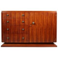 Art Deco Sideboard in Rosewood, circa 1920, France