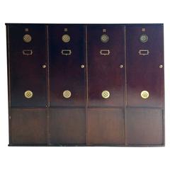 Haberdashery Lockers Cabinet Vintage Retro Mid-Century Industrial