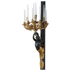 20th Century Empire Style Wall Girdle/Wall Light after Antoine-André Ravrio 7
