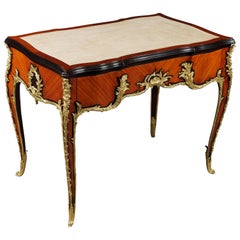 20th Century Louis XV Style French Bureau Plat or Desk After Francois Linke
