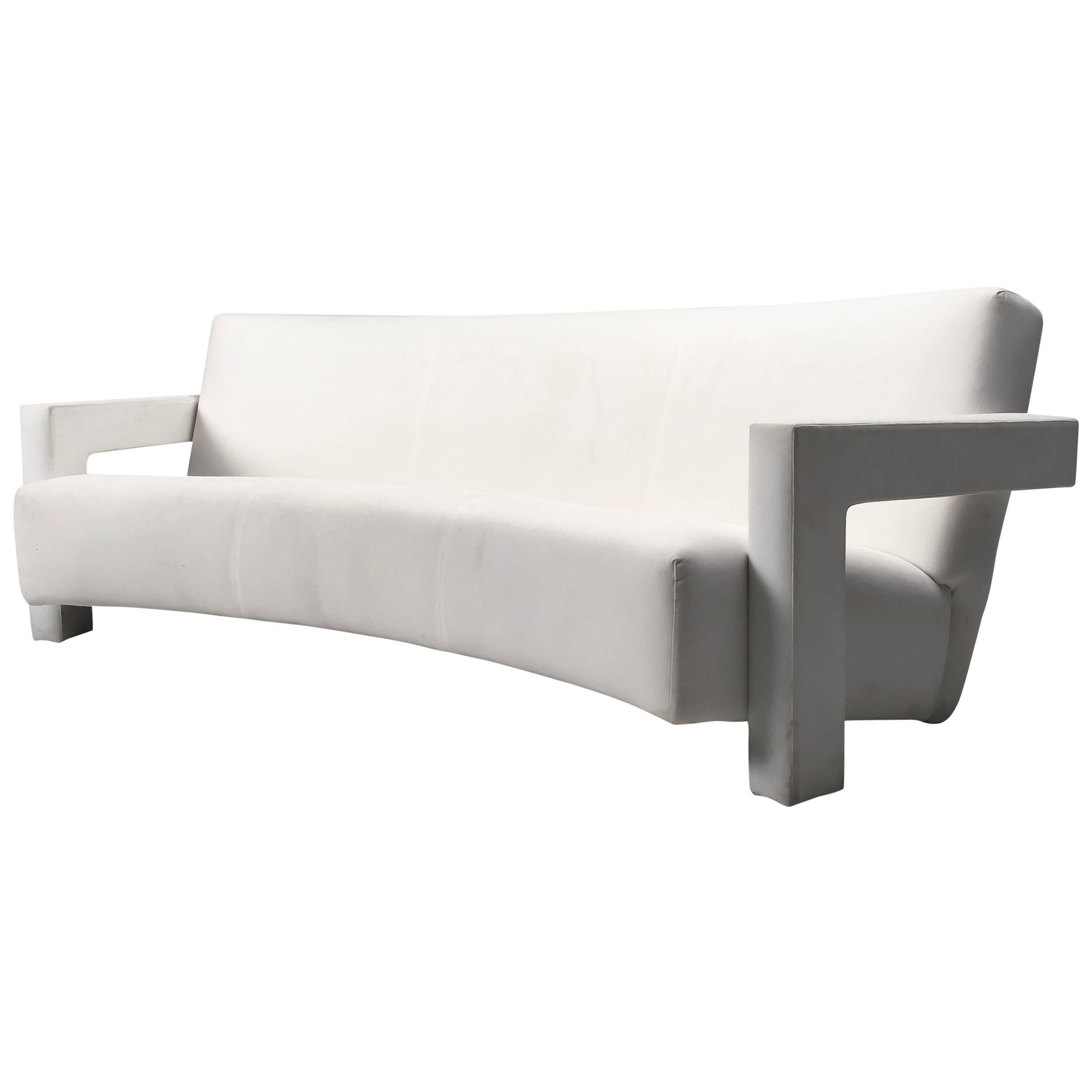 Gerrit Rietveld Curved Utrecht Sofa by Cassina