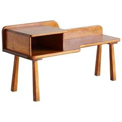 Custom-Made Pine Bench with Open Top Box 5