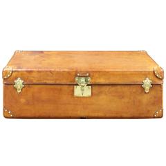 1930s Leather Cabin Trunk 5