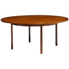 Ole Wanscher's Elegant Extendable Round Dining Table in Mahogany 6