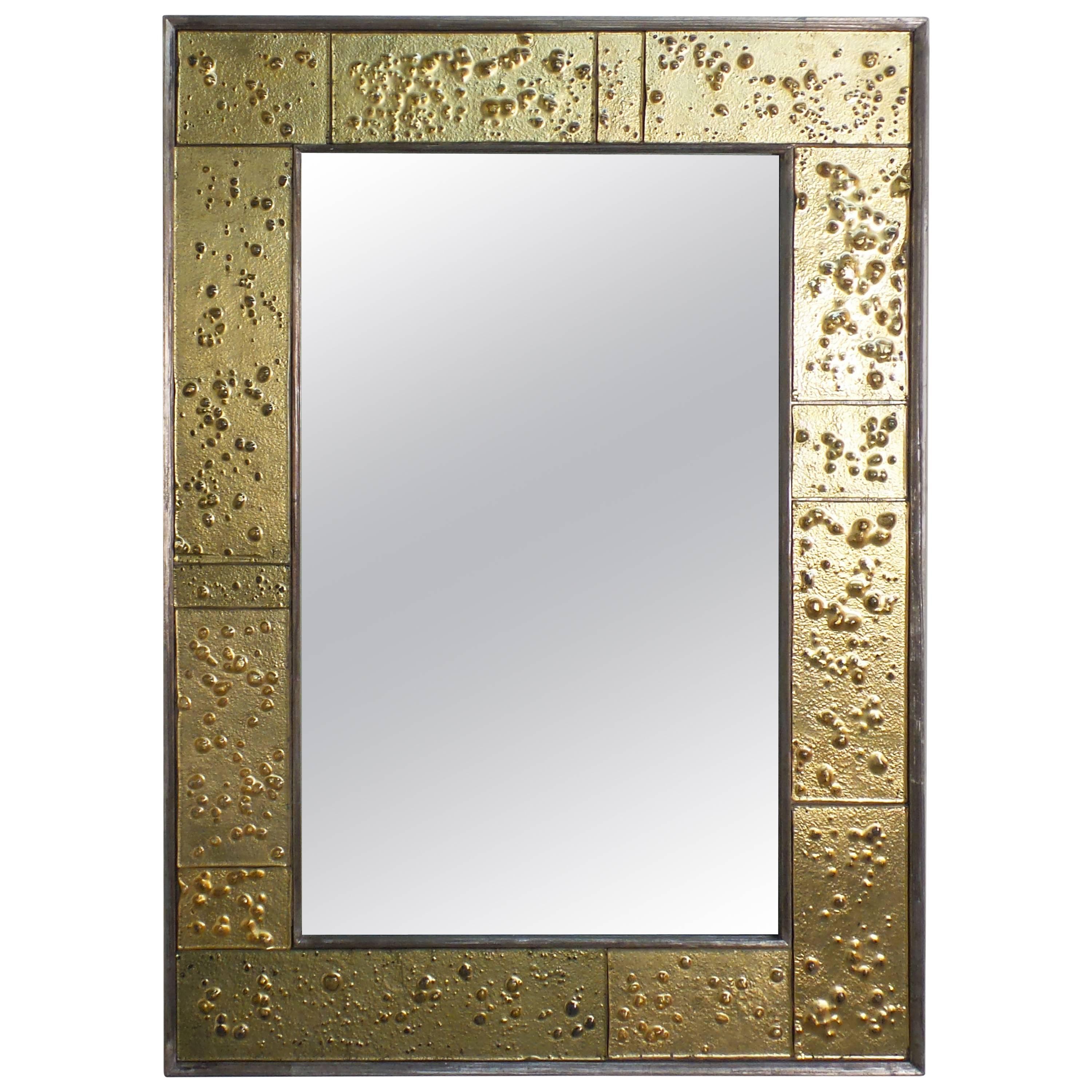Golden Phase Mirror For Sale