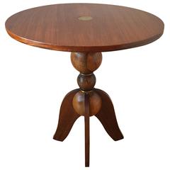 Art Deco Circular Occasional Table