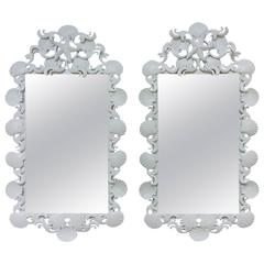 Pair of Sea Shell Mirror