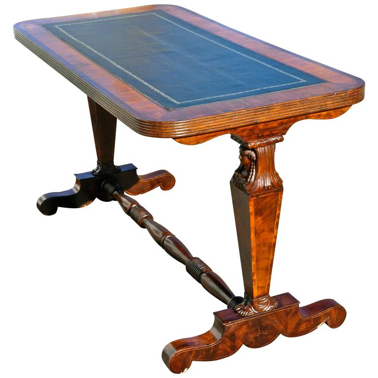 Period English Regency Desk or Sofa Table in Style of Thomas Hope For Sale at 1stDibs