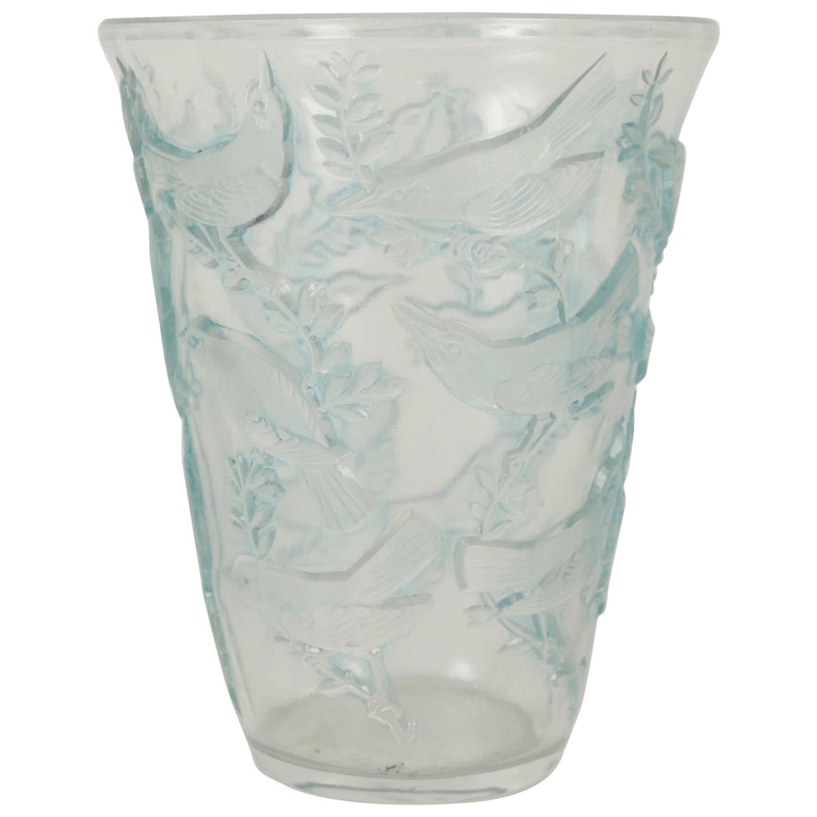 René Lalique Vase "Grives"