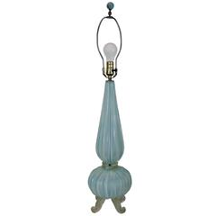Mid-Century Murano Opalescent Lamp by Barovier e Toso