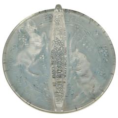 René Lalique "Deux Chevres "Mirror
