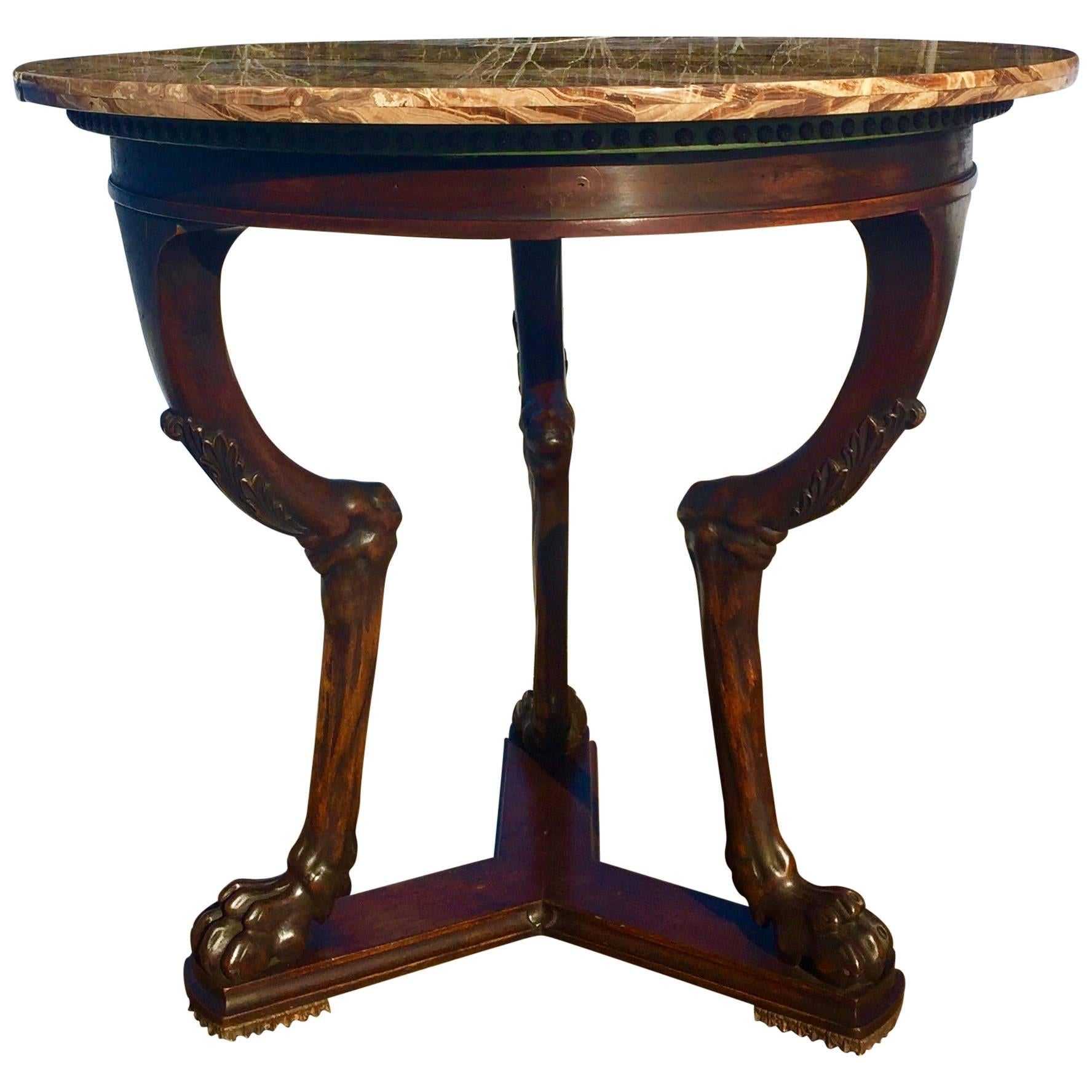 Neoclassical  Neoclasical Side Table For Sale