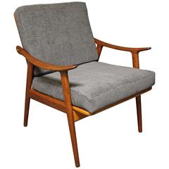 Fredrik A. Kayser for Vatne Lenestolfabrikk Teak Easy Chair