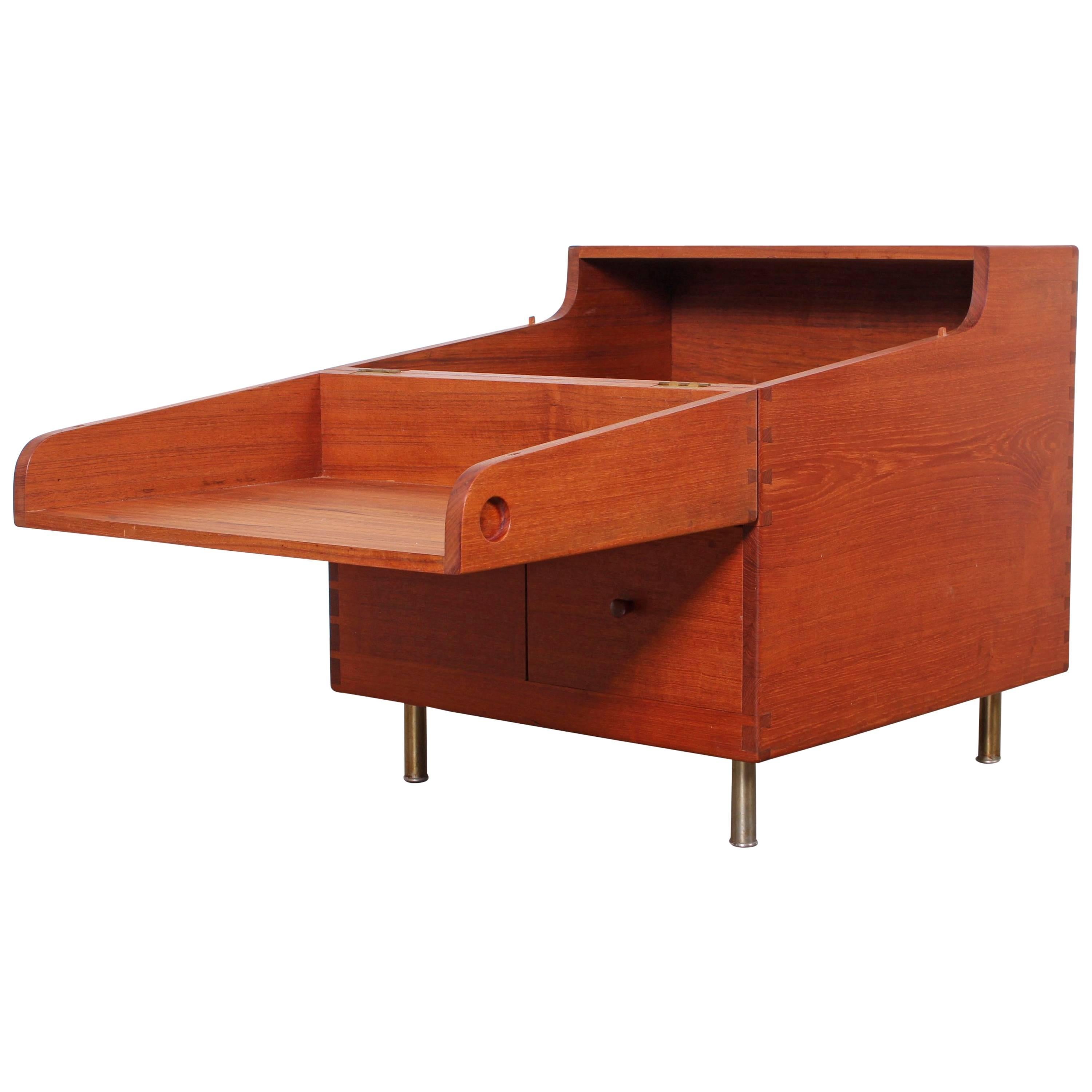 Hans Wegner Teak Cube Bar