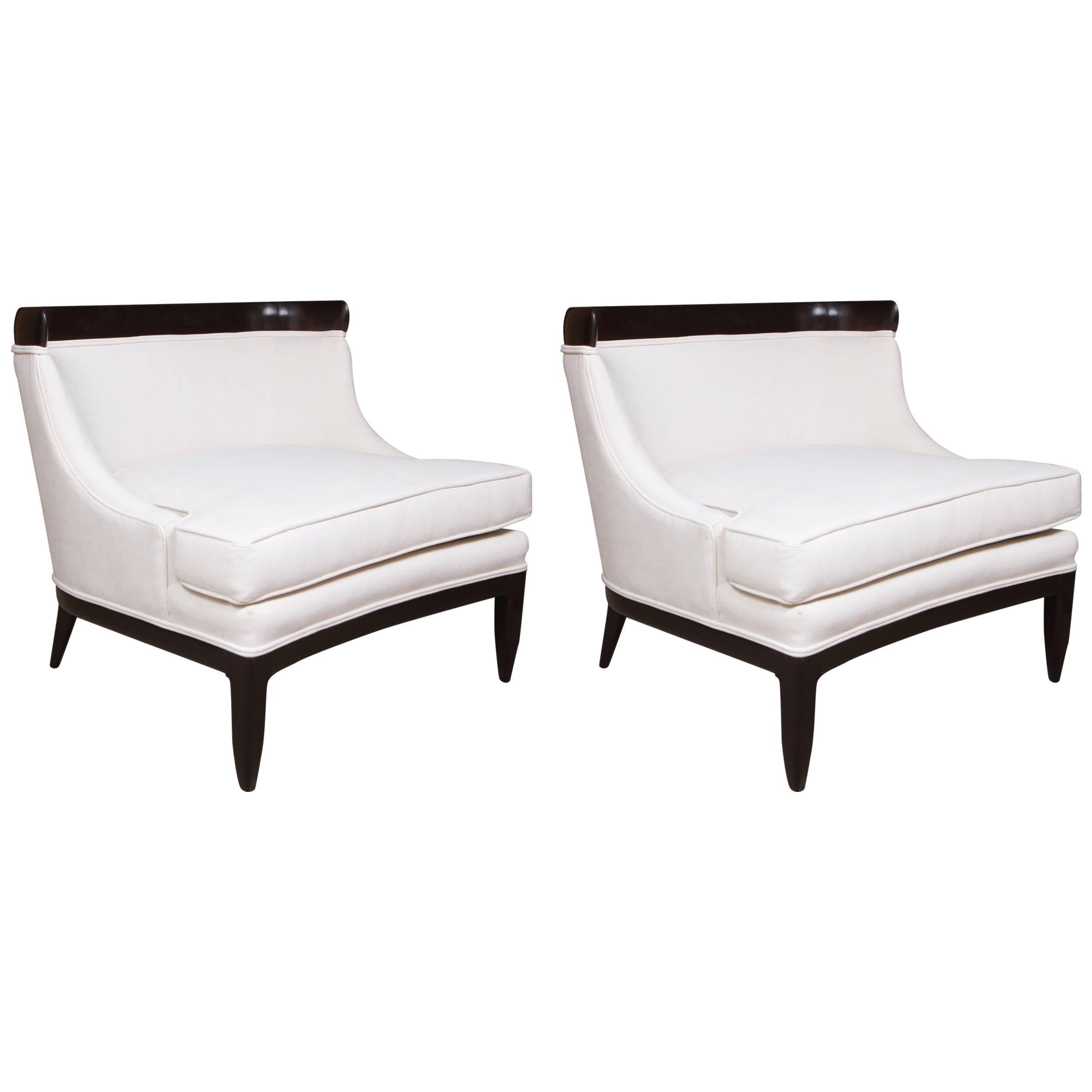 Pair of Lounges Chairs by Erwin Lambeth for Tomlinson