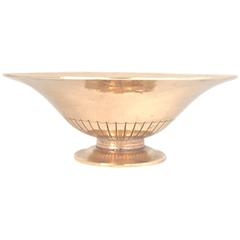 Museum Quality Bronze Bowl by Dragsted of Denmark