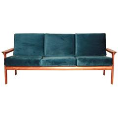 Used Sven Ellekaer for Komfort Sofa “Borneo”, Denmark, 1960s