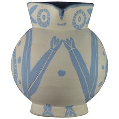 Rare Pablo Picasso Madoura Ceramic Pitcher Little Wood-Owl, 1949 2