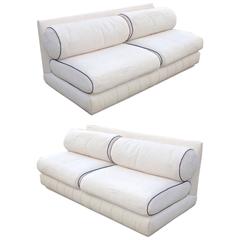 Pair of Juan Montoya Banquette Sofas