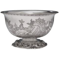 19th Century Portuguese Silver Bowl