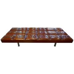 Unique Handcrafted Mahogany Bench