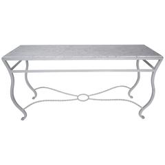 Vintage Regency-Style Sofa Table 9