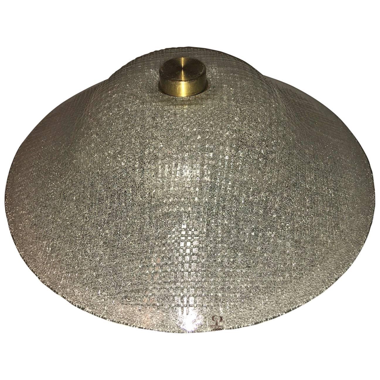 Peill and Putzler Flush Mount Ceiling Lamp - Koch and Lowy Style For Sale