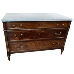 Antique French Mahogany Directoire Commode