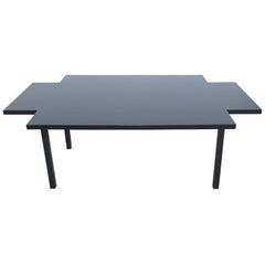 Vintage Grid Form Dining Table Attributed to Ward Bennett for Brickel Associates