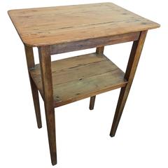 19th Century French Pine Side Table 3