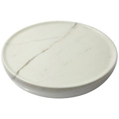 Full Bowl, Contemporary Marble Hand-Carved Bowl