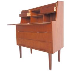 Vintage Danish Mid-Century Teak Secretaire or Dresser