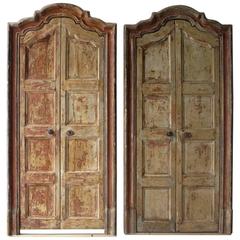 Two Pair of 18th Century Spanish Doors with Frames 10