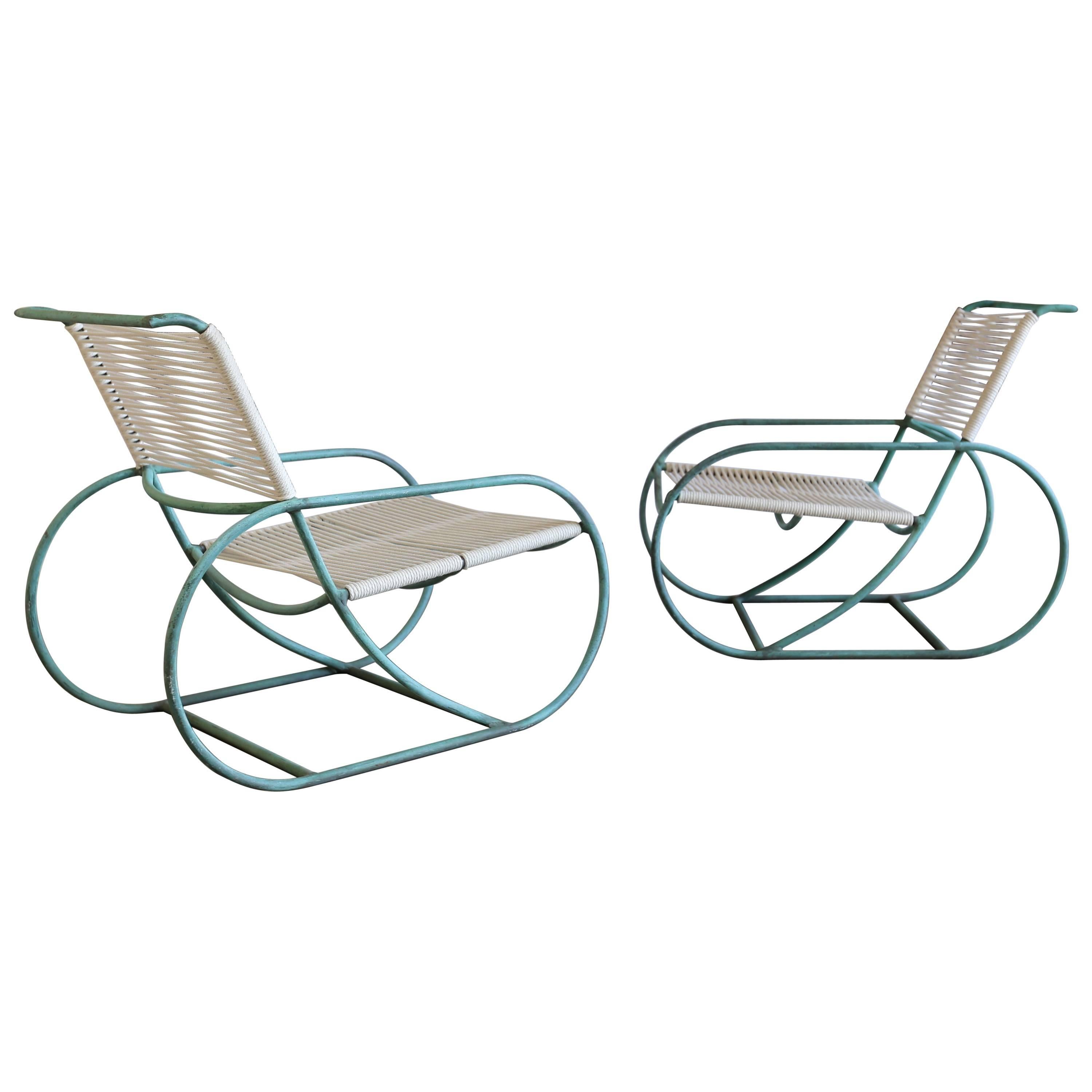 Pair of Lounge Chairs by Kipp Stewart for Terra