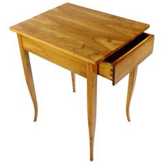 Biedermeier Period Side Table, South Germany, circa 1820, Cherry Tree