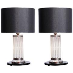 Pair of Art Deco Lamps in the Manner of Atelier Petitot 9
