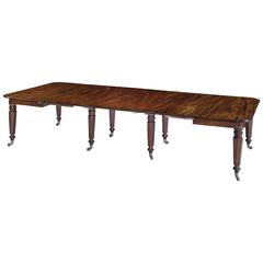 William IV Period Mahogany Extending Dining Table 3