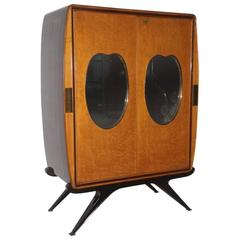Rare Particular Cabinet Attributed to Osvaldo Borsani Design 5