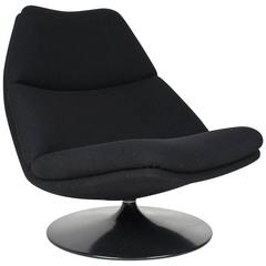 Modern Dutch F512 Lady Swivel Lounge Chair for Artifort by Geoffrey Harcourt