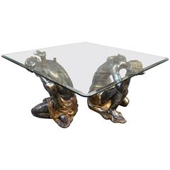 Pair of Venetian Blackamoor Coffee Table 5