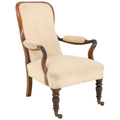 William IV Rosewood Library Chair