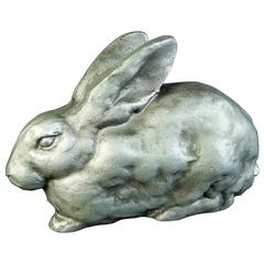 Retro Charming Big White Ears Rabbit from Japan, Good Garden Choice